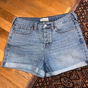 Madewell denim shorts
